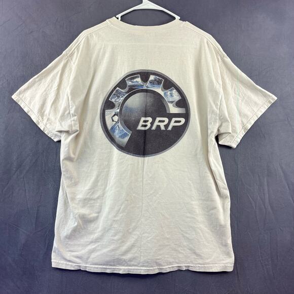 Vintage BRP Shirt Men's XL Bombardier Recreational Ski Doo Sea Doo Can Am Rotax - Picture 6 of 11